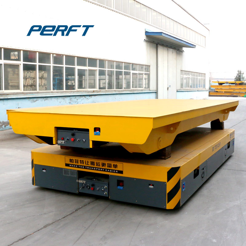 heavy load material handling equipment rail transfer cart for outfloor