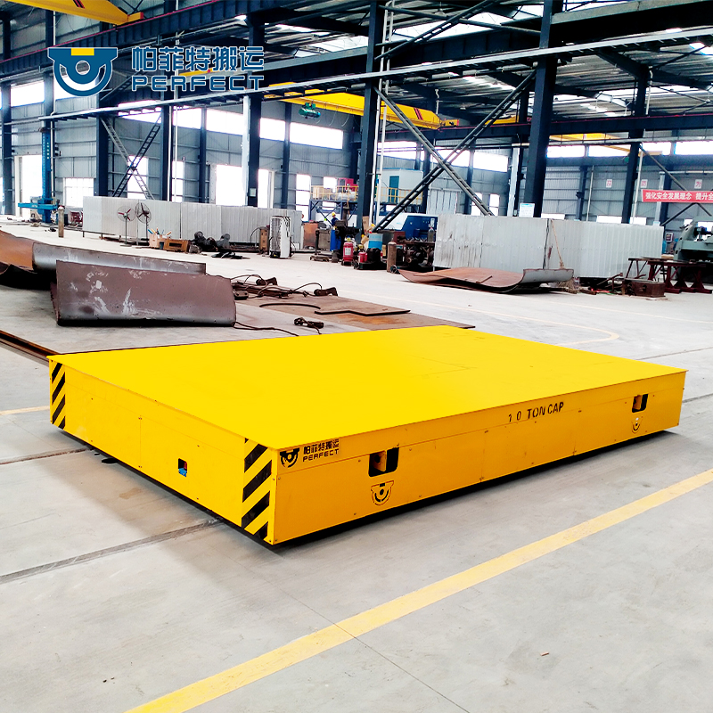 Production line dust-proof battery rail car