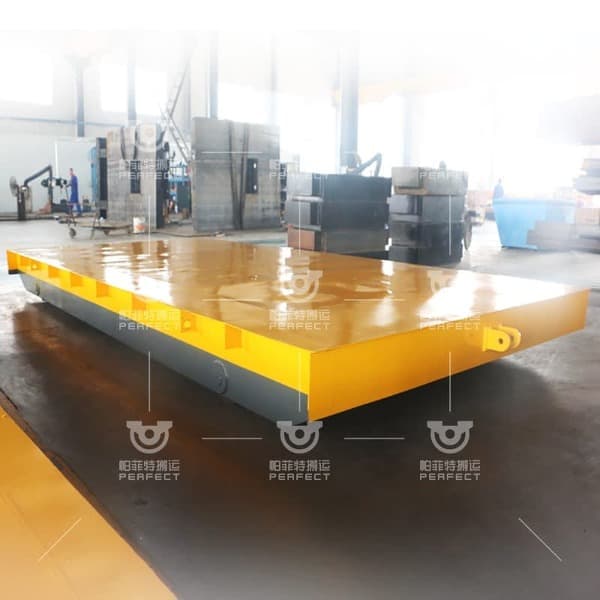 Platform Transfer Cart Heavy Material Transfer Cart Electric Molten Steel Transfer Car BWP 25T