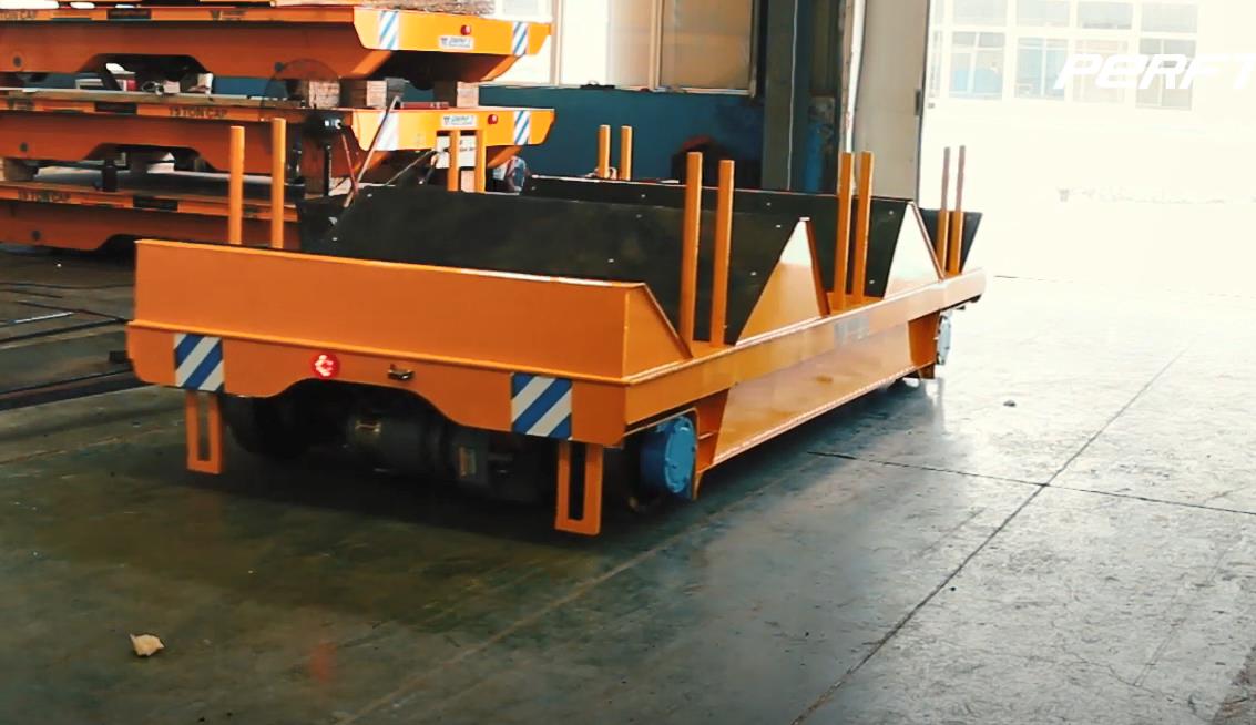 Steel coil transfer cart loading 30 ton for steel mill