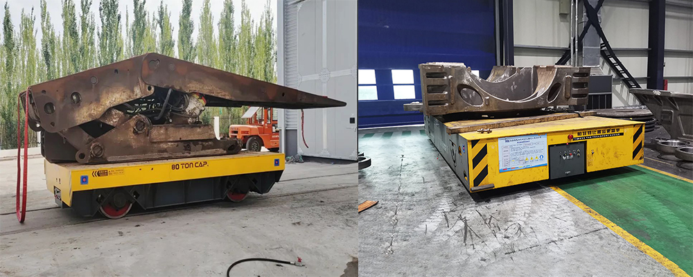 Powered Material Transfer Low-voltage rail powered materials transfer trolley-Perfect transfer ...