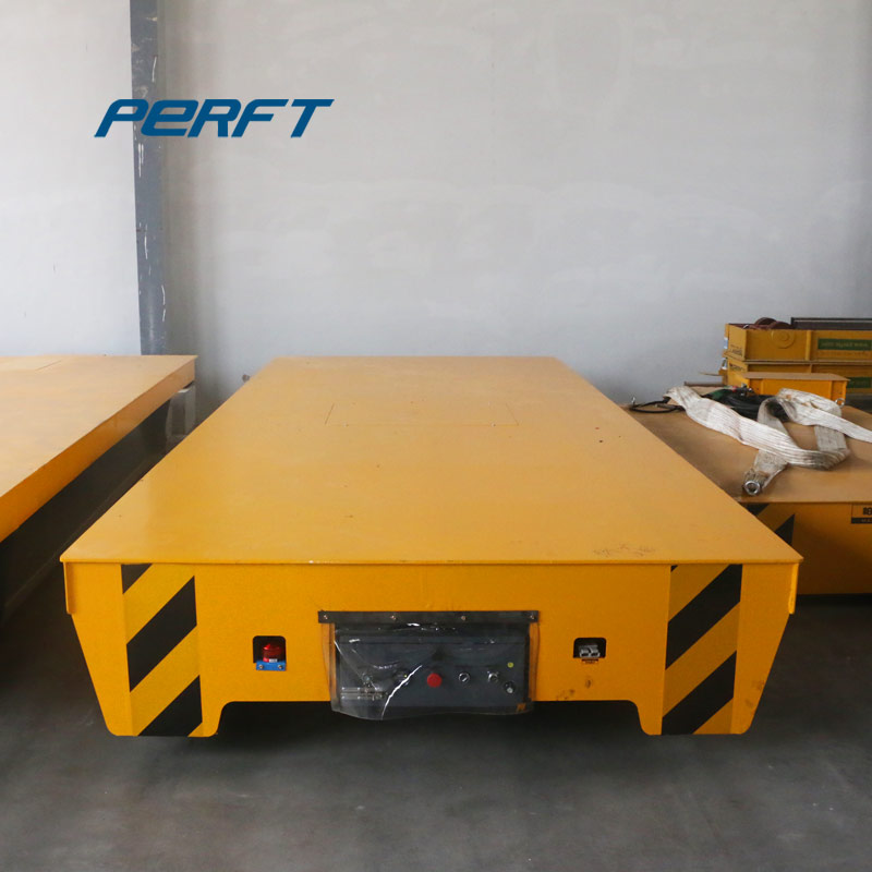 Low-voltage rail powered materials transfer trolley-Perfect transfer cart