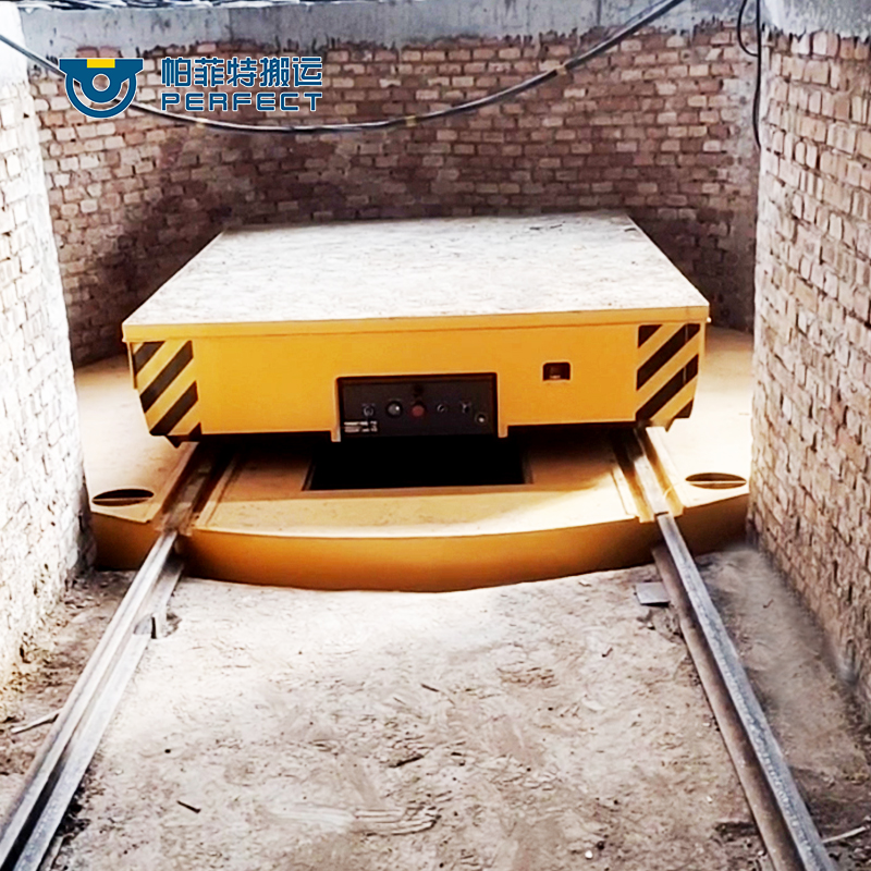 Steel manufacturer warehouse heavy automated transfer cart