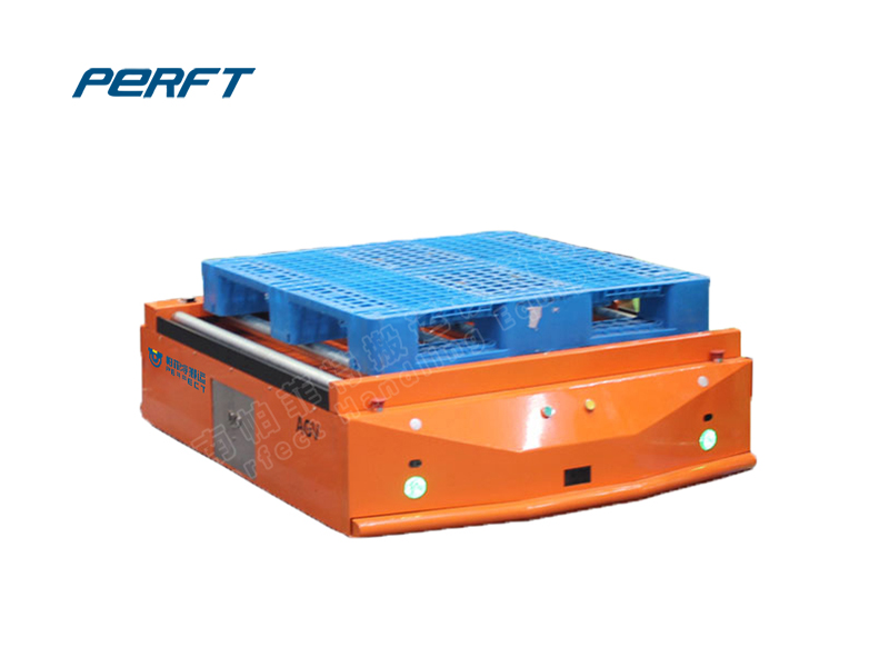 Carry Type Intelligent Laser Navigation Heavy Duty Transfer Cart (AGV) for Pallet Handling