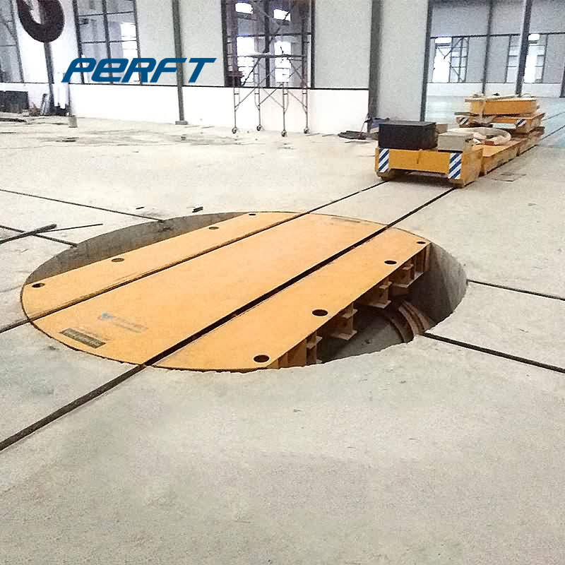 30 Tons Industrial Turntable for Transfer Car Rotate 360 Degrees