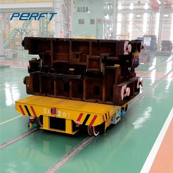 ​20 tons of rail transfer car successfully delivered to the customer site!