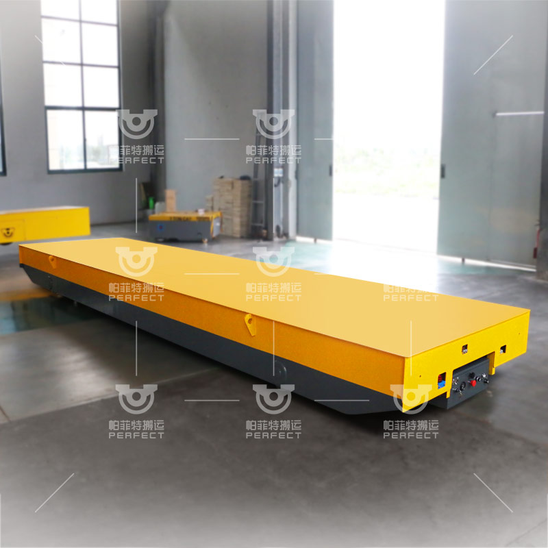 Warehouse Transport Steel  BXC 10 Ton Rail Transfer Cart