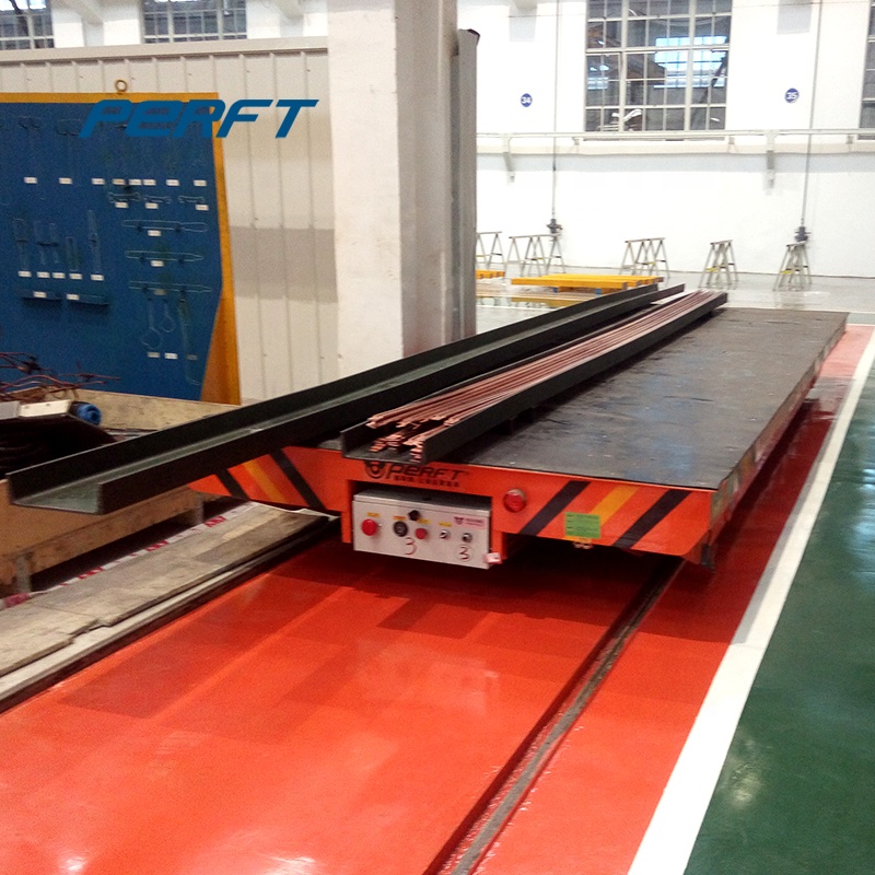 Steel Pipes Rail Transfer Trolley