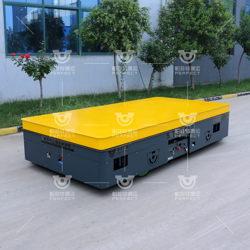 Trackless Transfer Cart Delivered Successfully