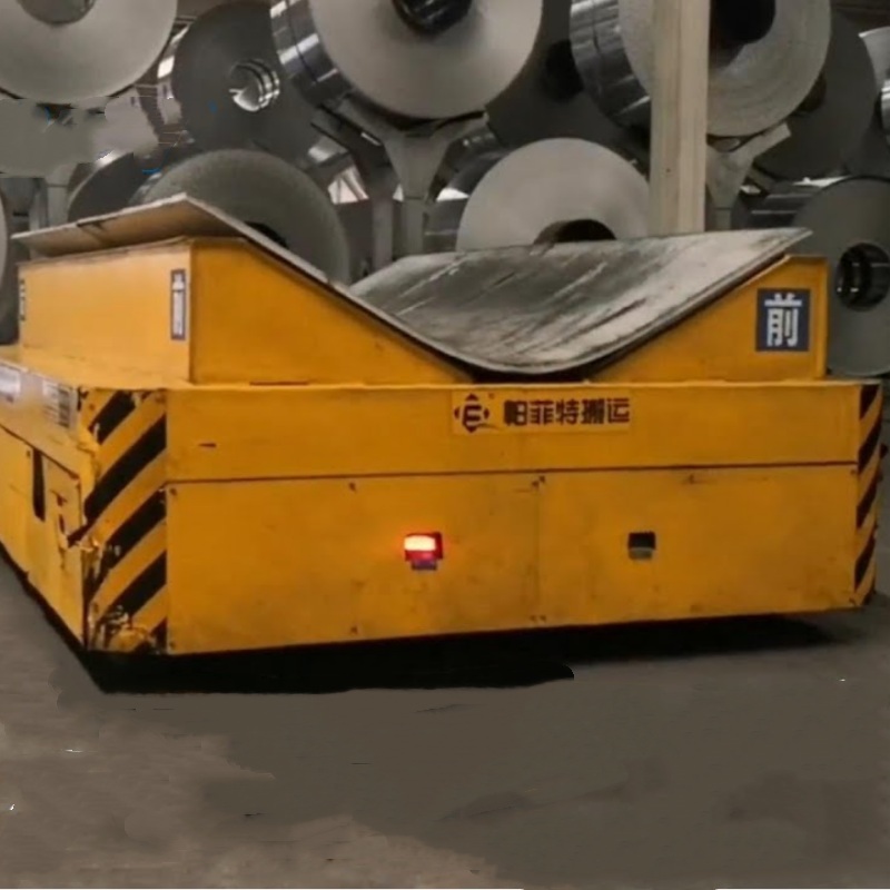 Efficient Coil Handling with 20 Ton Transfer Cart Video