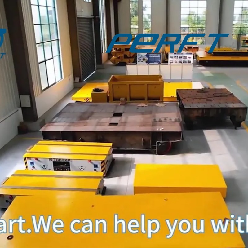 Automated Solution Transfer Trolley Factory Video