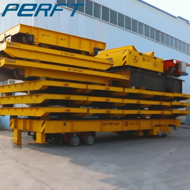 50 Ton Trackless Transporter Trolley