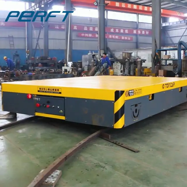 Factory Rail Transfer Cart Video
