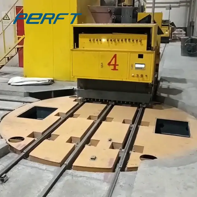 Rail Turntable Transfer Cart