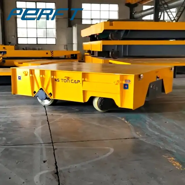 45 Ton Trackless Transfer Cart Video