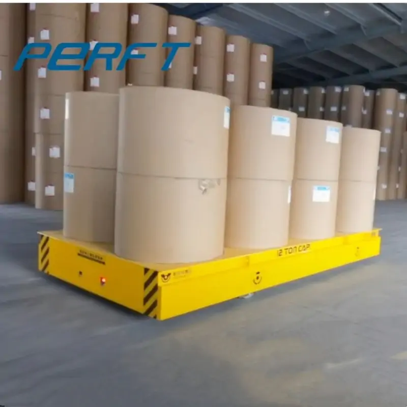 20 Ton Trackless Motorized Transfer Cart Video