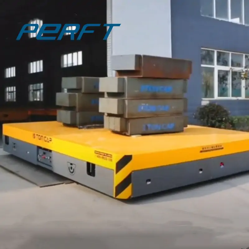 Steerable Battery Transfer Cart 15 Ton Video