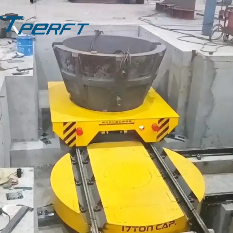 Ladle Cart 15 Ton Video